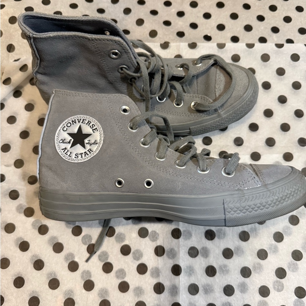 Converse All Star Gray suede High-Tops